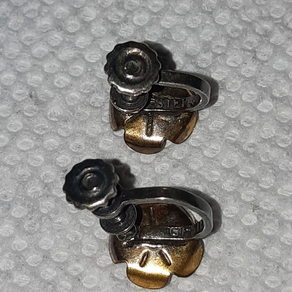GF & Sterling Screwback Earrings - Picture 5 of 8